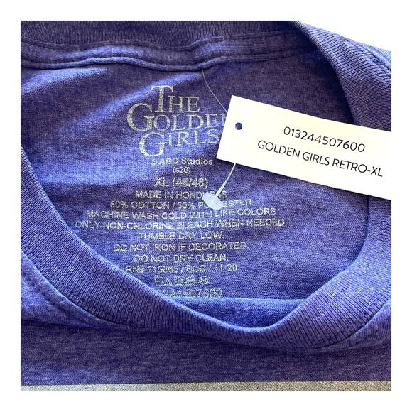 NEW GOLDEN GIRLS Graphic T SHIRT XL TEE Men's Women's I Heart Miami Cotton Blend - Picture 4 of 7